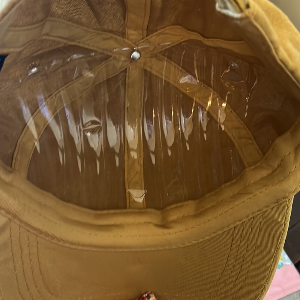 CLASSIC PLAIN VINTAGE WASHED BASEBALL CAP in Washed Mustard - Picture 8 of 11